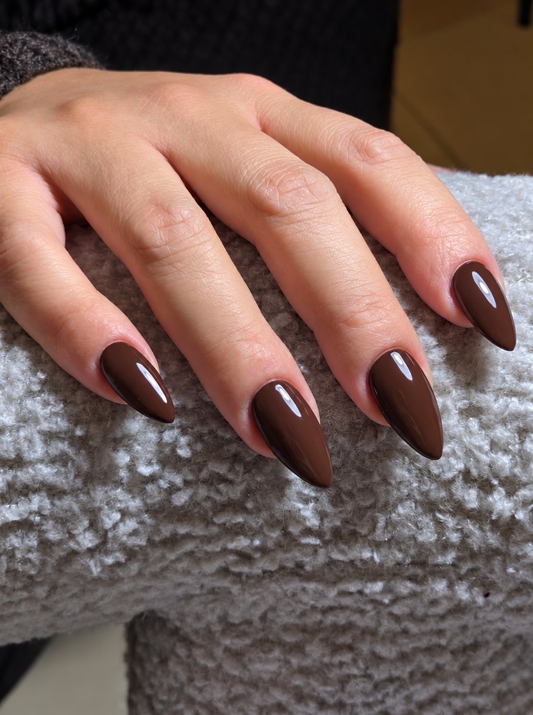 chocolate nails by Silvy